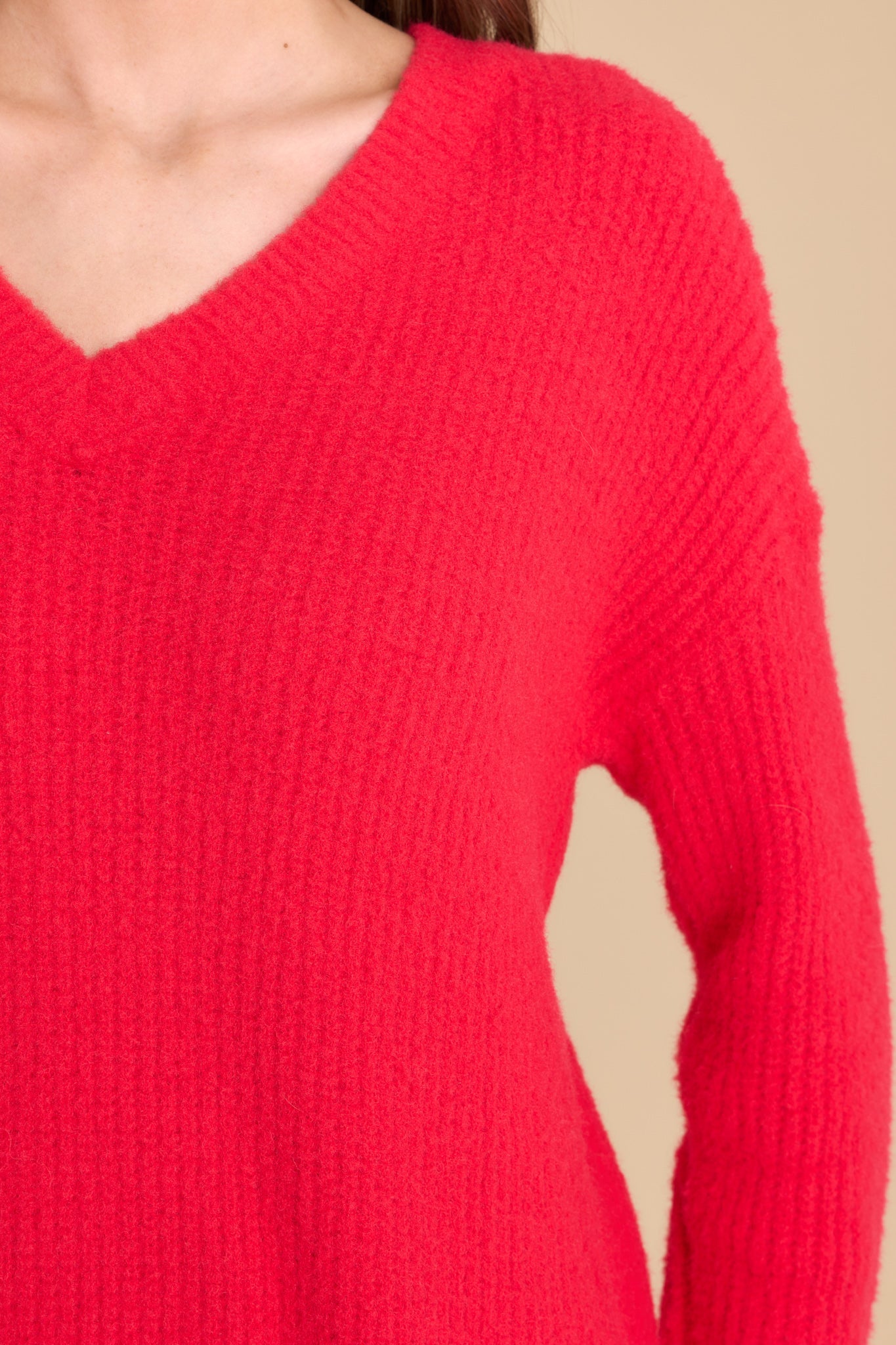 Any Day Now Red Sweater