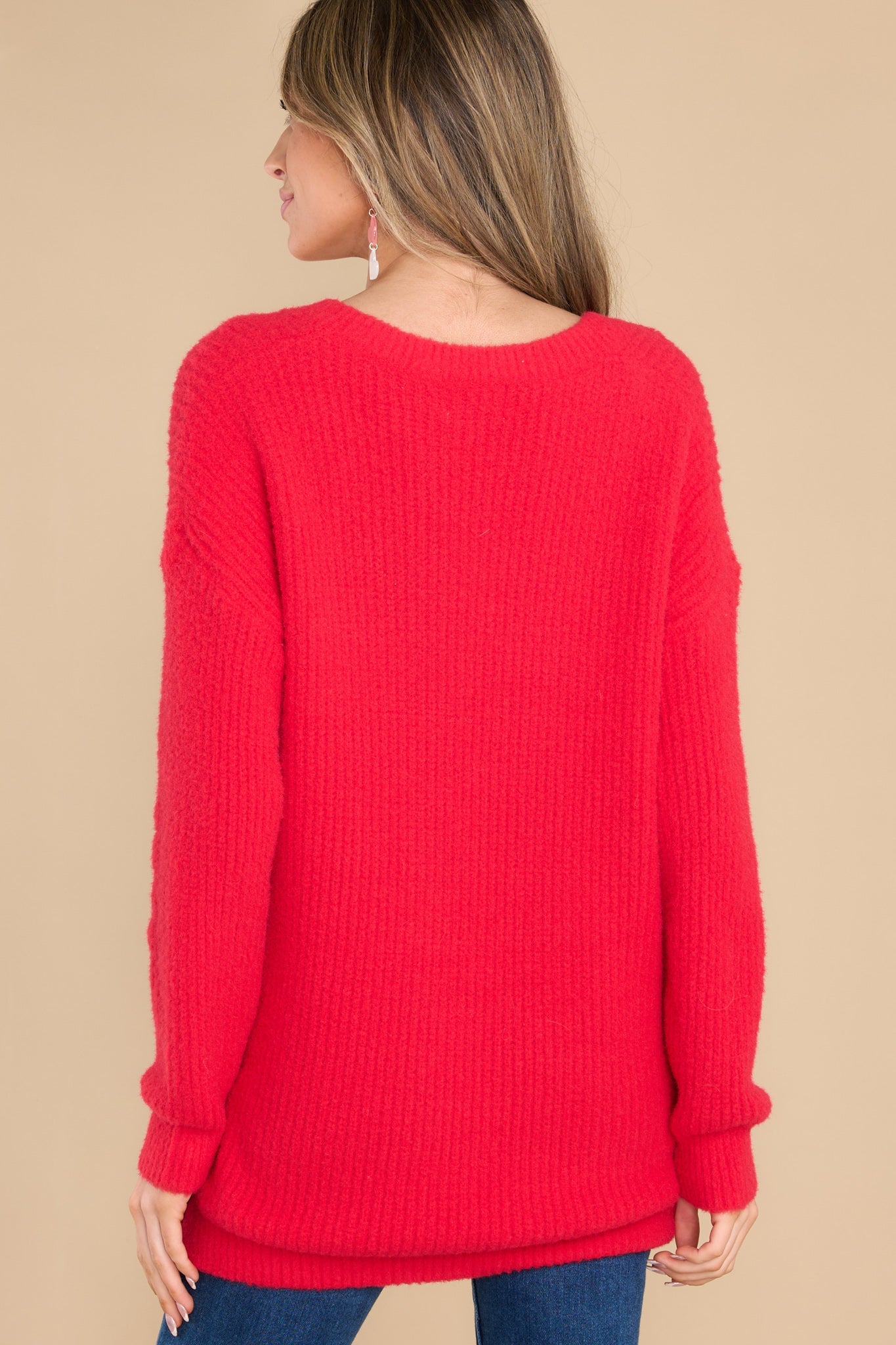 Any Day Now Red Sweater
