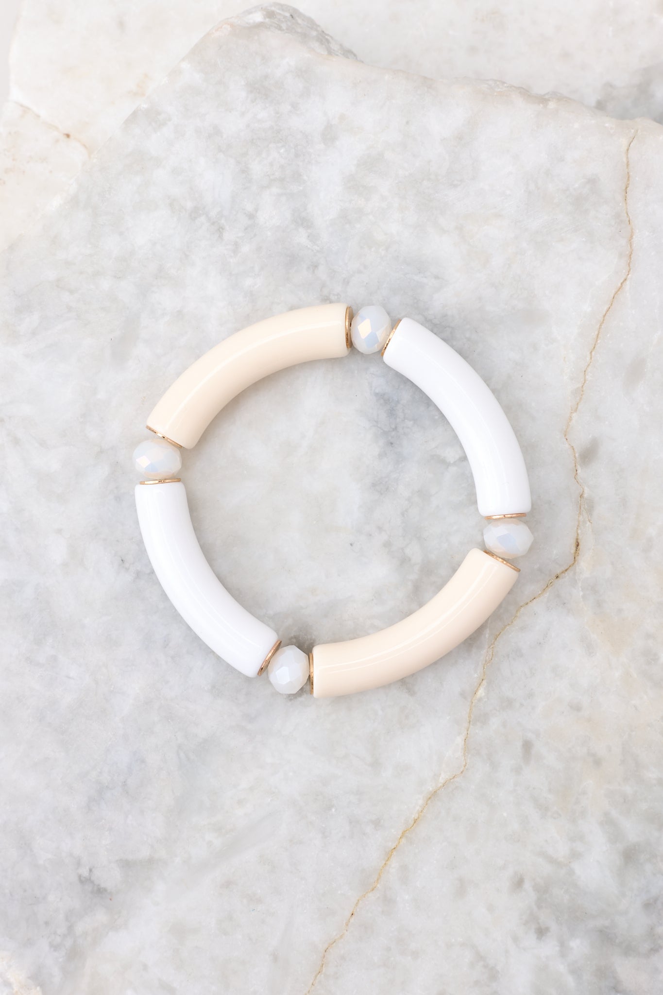 A New Start White Bracelet