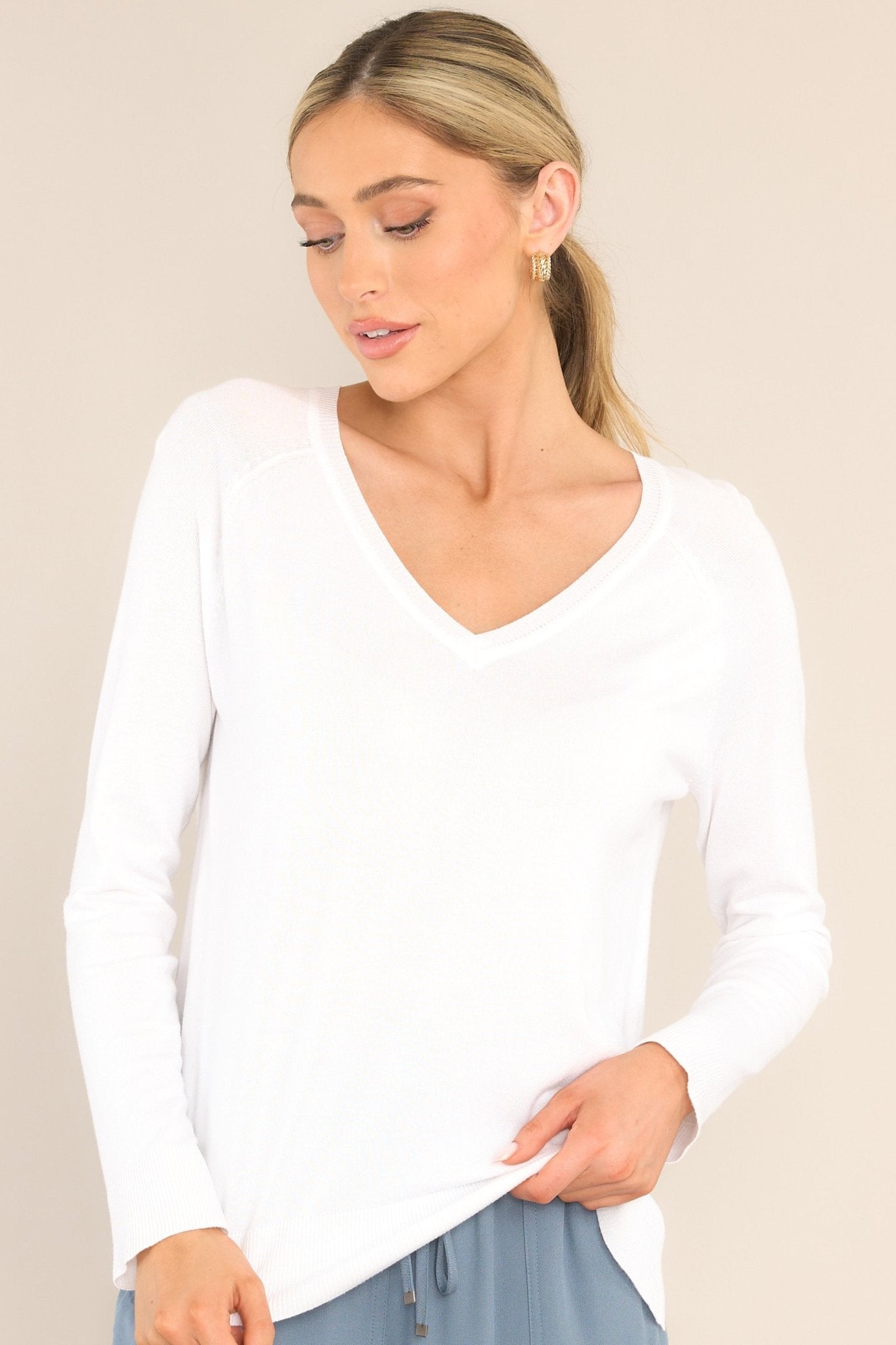 Always The One White Top