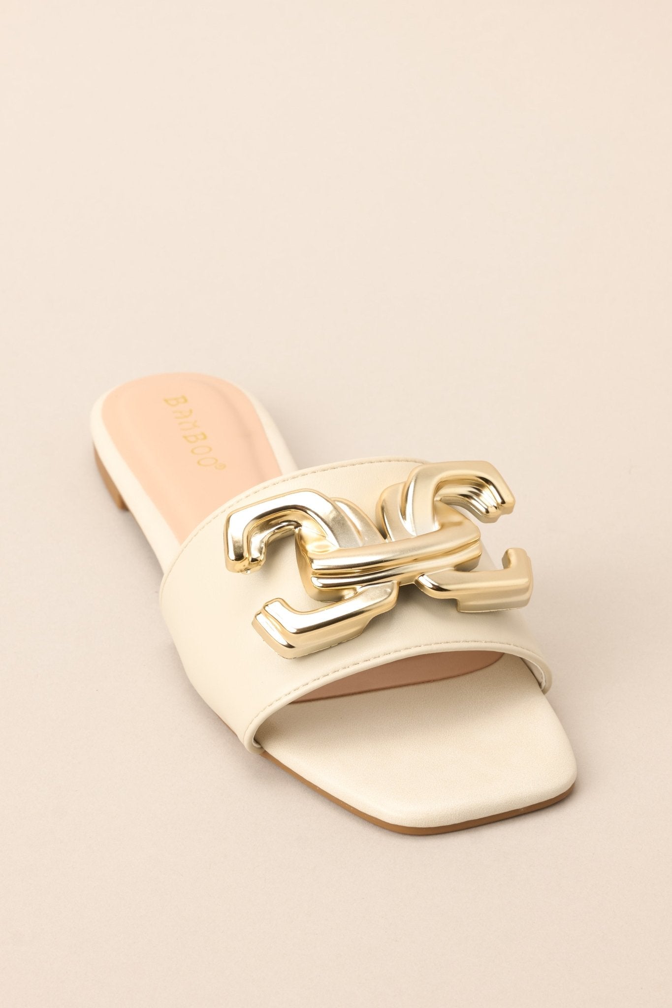 Another One Down Ivory Sandals