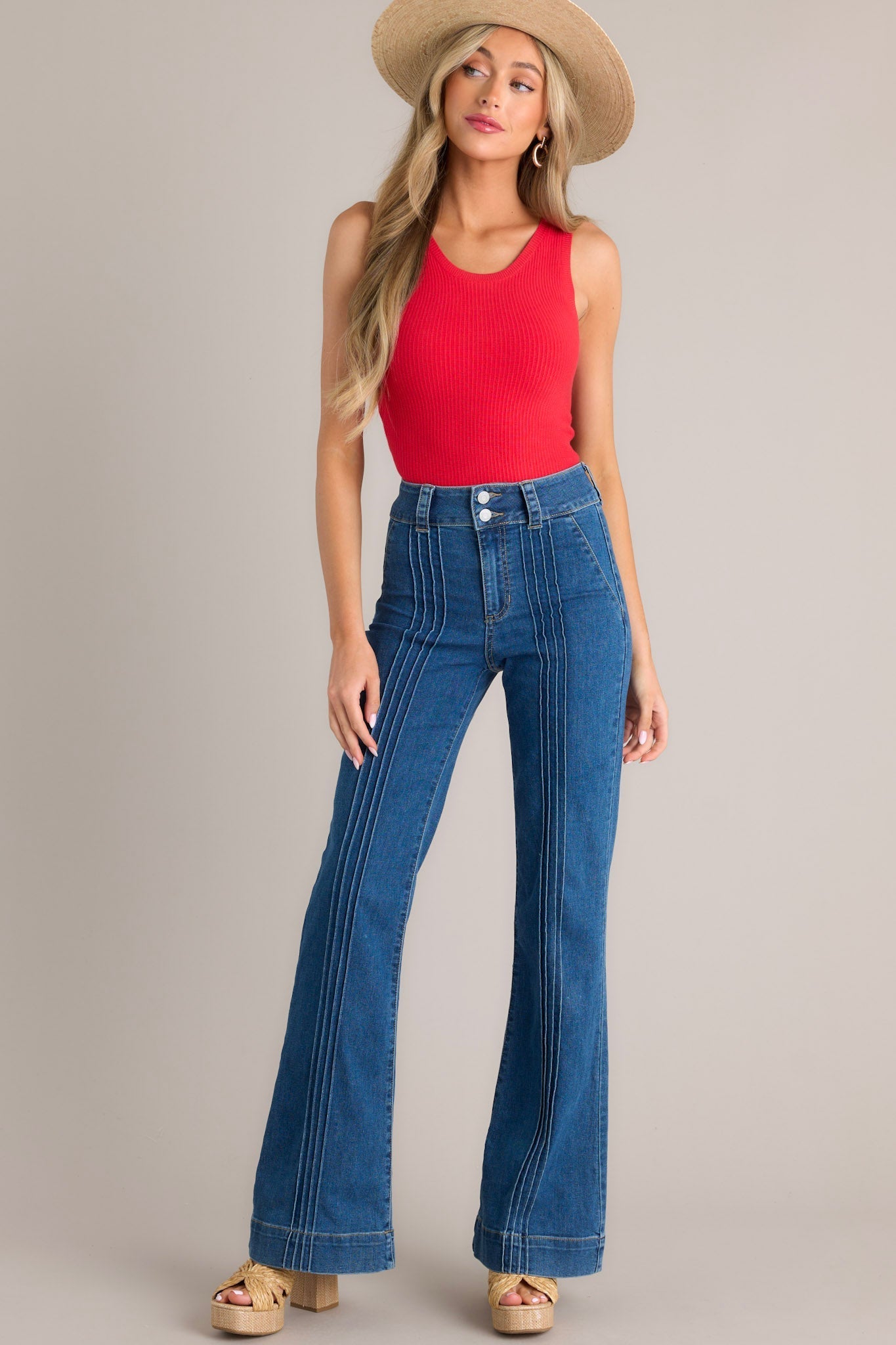 Becoming Me Red Bodysuit